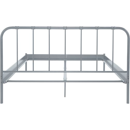 Aaron-lit En Métal Gris 180x200