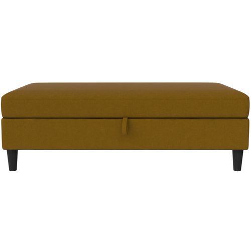 Hartford - Pouf En Tissu Curry