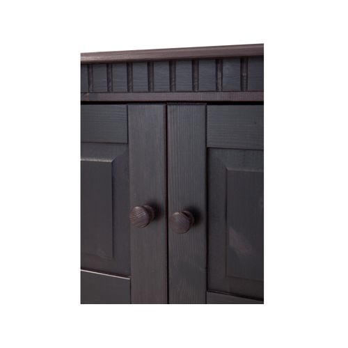 Cubrix-lowboard Havane/laque