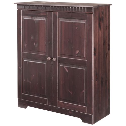 Cubrix-armoire 2 Portes Havane/laque