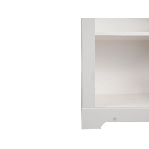 Cubrix-bibliothèque En Laque Blanche