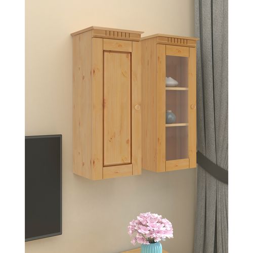 Cubrix-armoire Murale 1 Porte Teintée/cirée