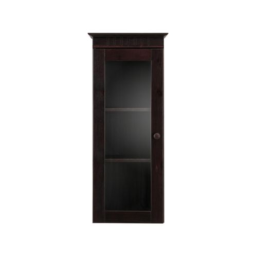 Cubrix-armoire Murale 1 Porte Havane/laque