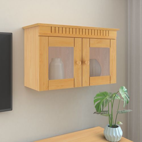 Cubrix-armoire Murale 2 Portes Teintée/cirée