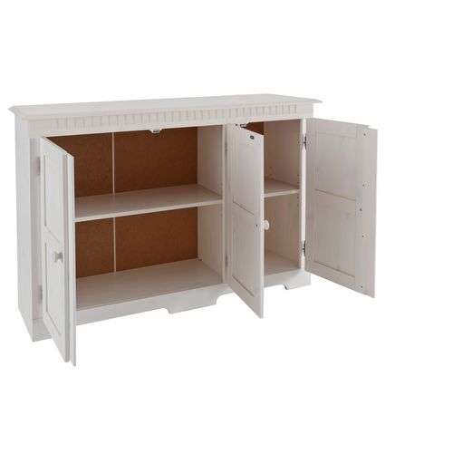 Lisa - Buffet 3 Portes En Blanc