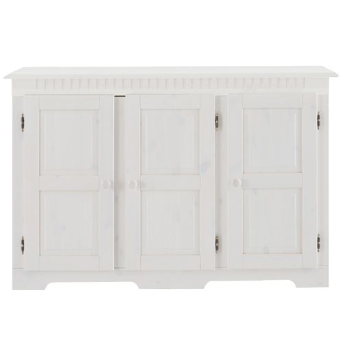 Lisa - Buffet 3 Portes En Blanc