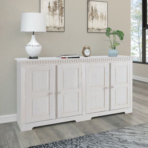 Lisa - Buffet 4 Portes En Blanc