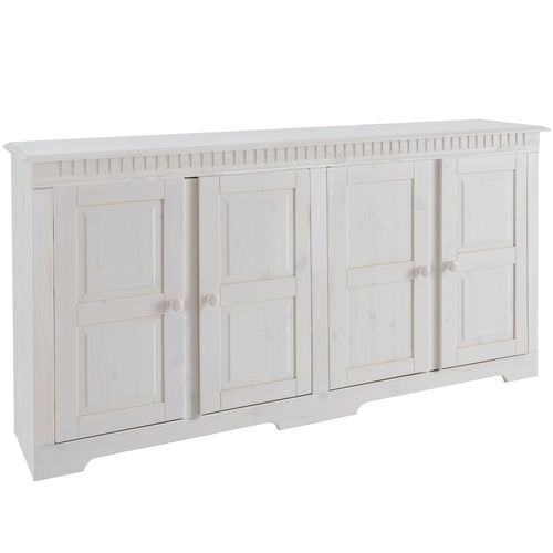 Lisa - Buffet 4 Portes En Blanc