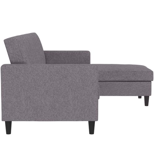 Celine - Canapé-lit 3 Places Avec  En Effet Lin Gris