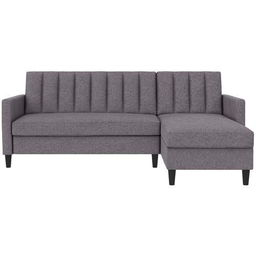 Celine - Canapé-lit 3 Places Avec  En Effet Lin Gris