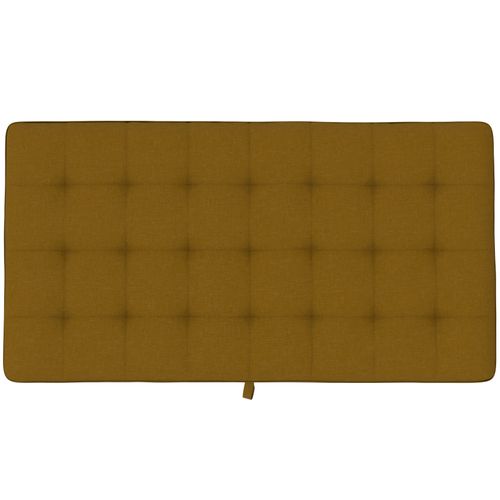 Presley - Pouf Avec Rangement En Lin Curry