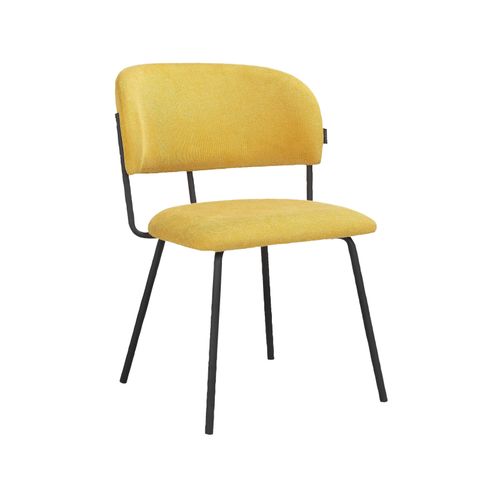 Claudia-chaise De Salle à Manger 2 Pk Curry Belfast Fabric