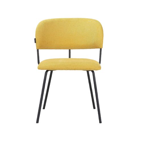 Claudia-chaise De Salle à Manger 2 Pk Curry Belfast Fabric