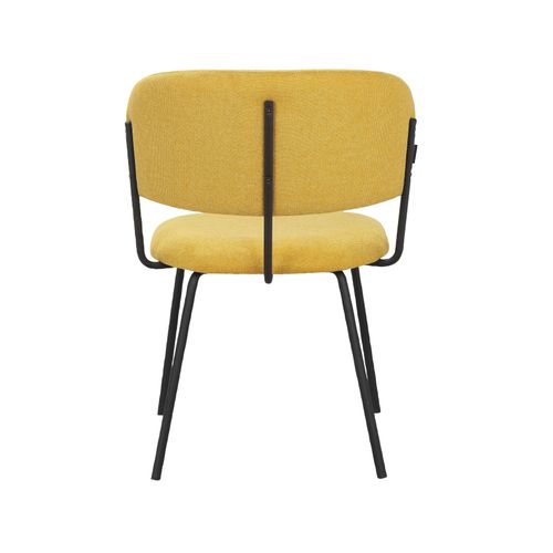 Claudia-chaise De Salle à Manger 2 Pk Curry Belfast Fabric