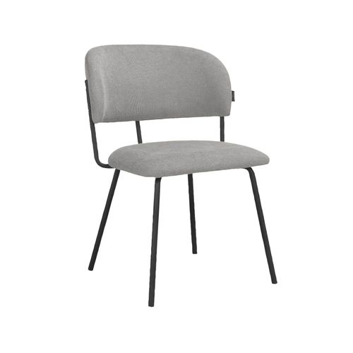 Claudia-chaise à Manger 2 Pk Gris Belfast