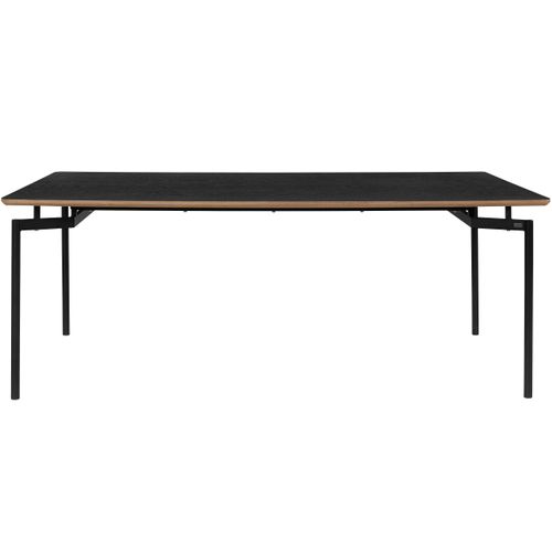 Aldo-table De Salle à Manger 200 Cm Noir
