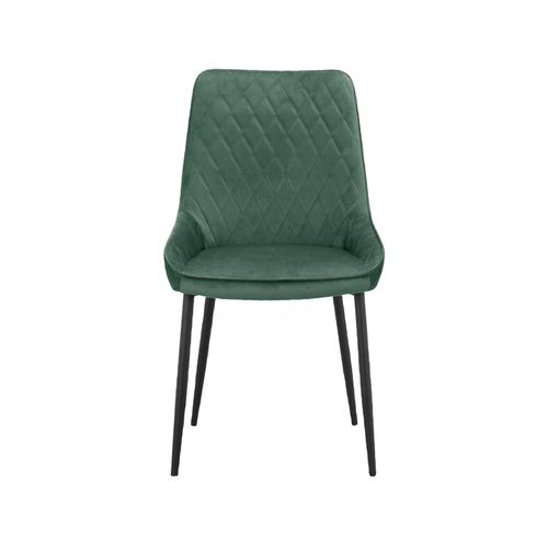 Maya-chaise De Salle à Manger 2 Pack Vert Foncé