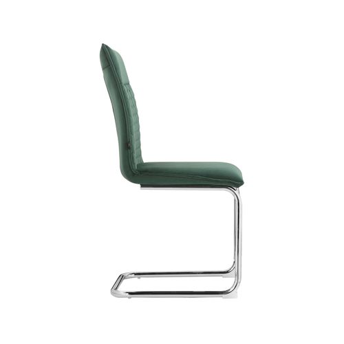 Renate-chaise De Salle à Manger 2 Packs En Vert Foncé