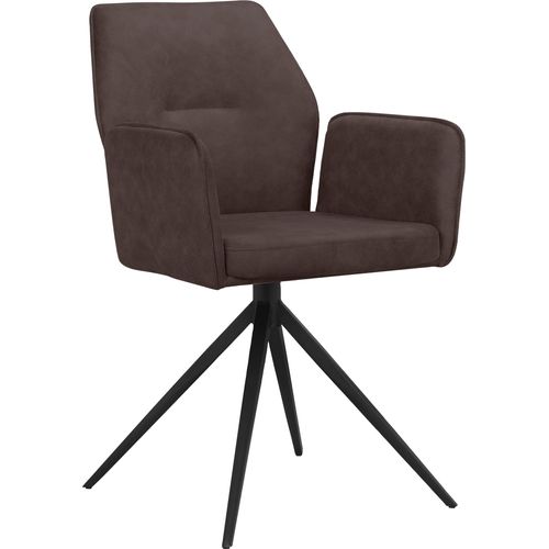 Capo-chaise De Salle à Manger 2 Pack Marron