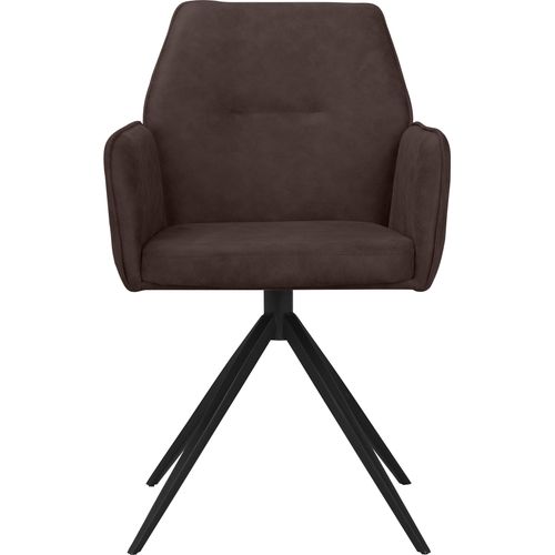 Capo-chaise De Salle à Manger 2 Pack Marron