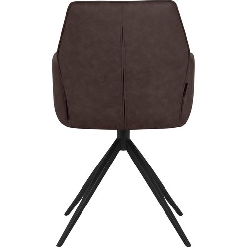 Capo-chaise De Salle à Manger 2 Pack Marron