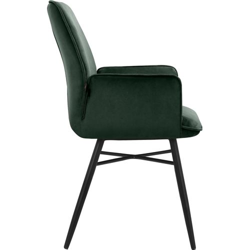 Anzo-chaise De Salle à Manger 2 Pk Vert Foncé