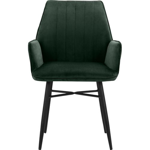 Anzo-chaise De Salle à Manger 2 Pk Vert Foncé