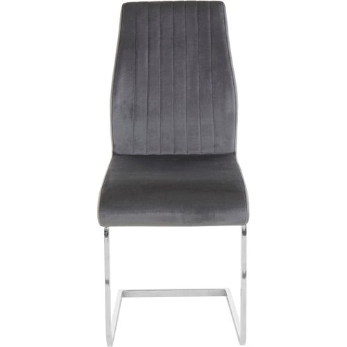 Greta-chaise De Salle à Manger 2 Pk Gris