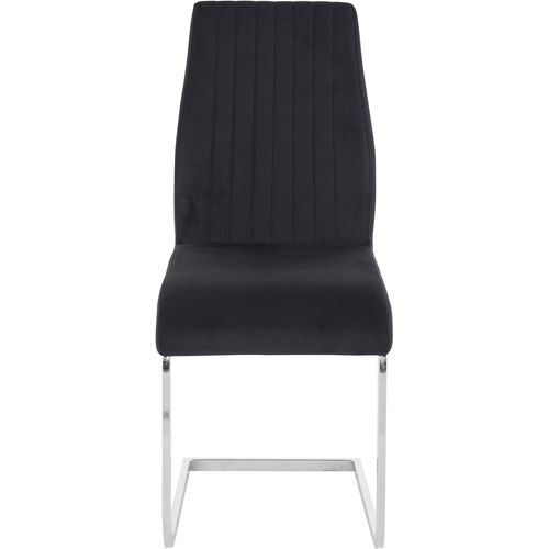 Greta-chaise De Salle à Manger 2 Pack Noir