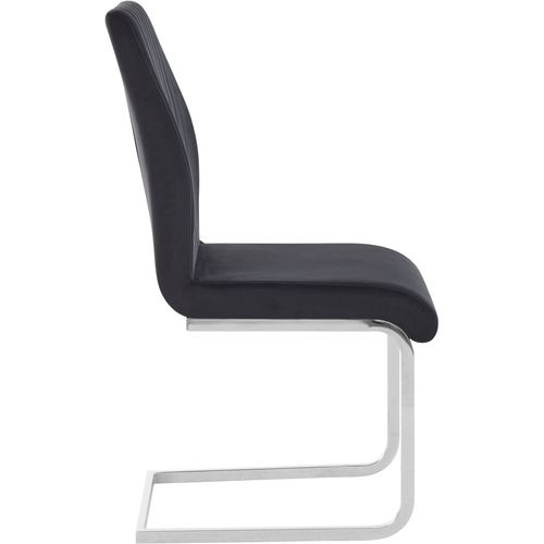 Greta-chaise De Salle à Manger 2 Pack Noir