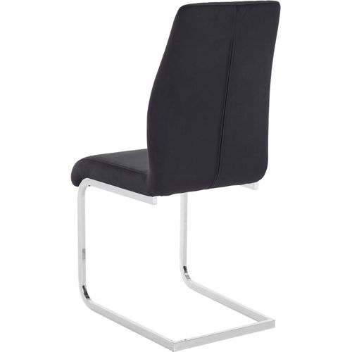 Greta-chaise De Salle à Manger 2 Pack Noir