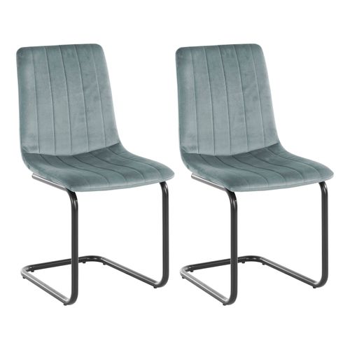 Marcela-chaise De Salle à Manger 2 Pack Grey