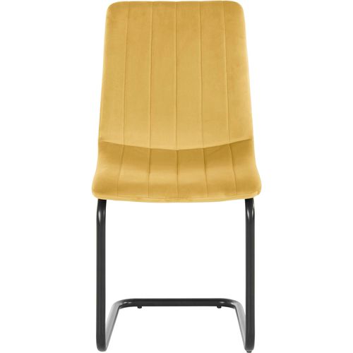 Marcela-chaise De Salle à Manger 2 Pack Mustard