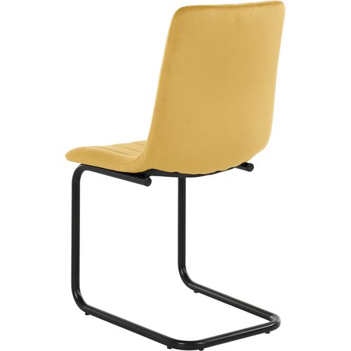 Marcela-chaise De Salle à Manger 2 Pack Mustard