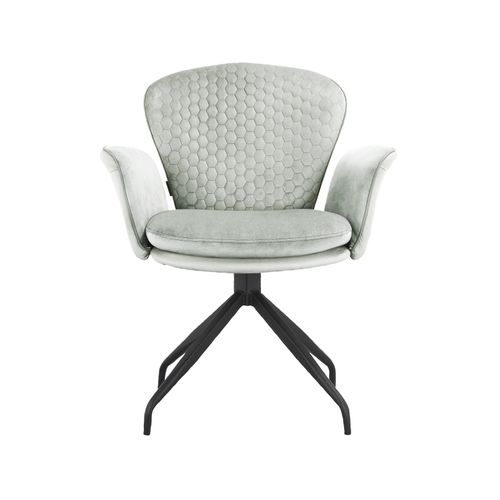 Lucia-lot De 2 Chaises De Salle à Manger Gris