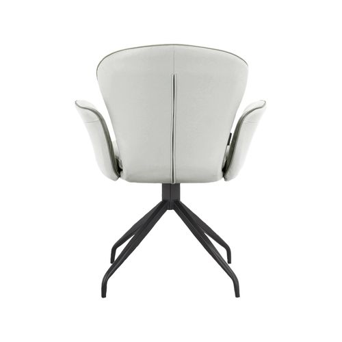 Lucia-lot De 2 Chaises De Salle à Manger Gris