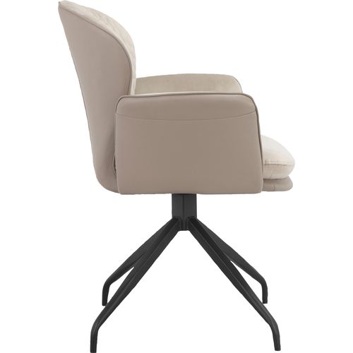 Lucia-chaise De Salle à Manger 2 Pk Taupe