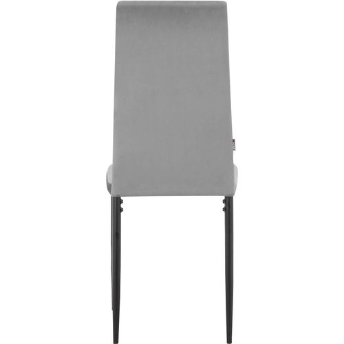 Melly-chaise De Salle à Manger 2 Pack Grey