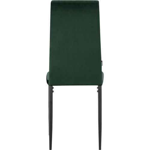 Melly-chaise De Salle à Manger 2 Pack Vert Foncé
