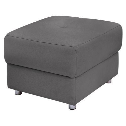 Pareli-pouf En Tissu Anthracite