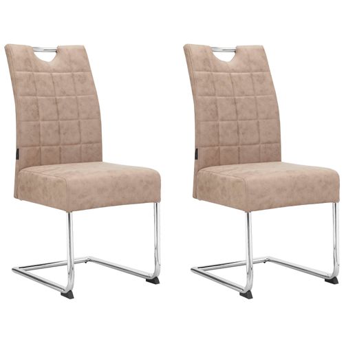 Osaka-chaise De Salle à Manger 2 Pack Beige
