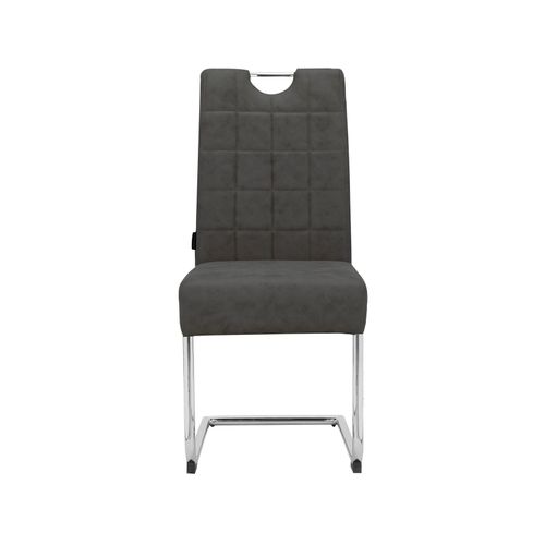 Osaka-chaise De Salle à Manger 2 Pack Anthracite