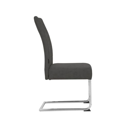 Osaka-chaise De Salle à Manger 2 Pack Anthracite