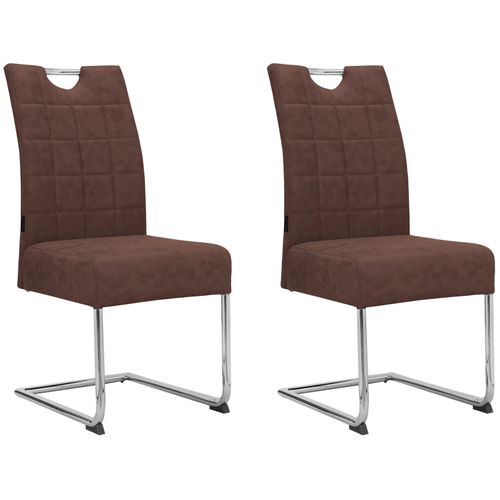 Osaka-chaise De Salle à Manger 2 Pack Marron