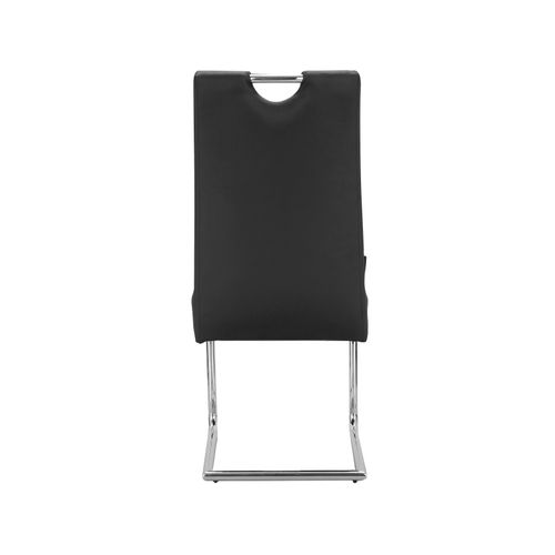 Osaka-chaise De Salle à Manger 2 Pack Noir