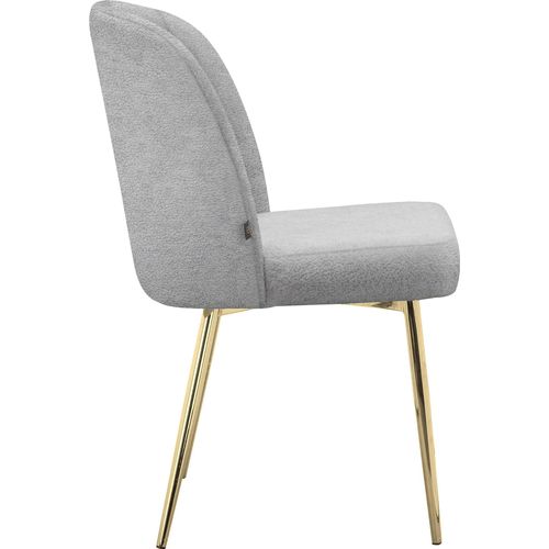 Nagano-chaise De Salle à Manger 2 Pack Grey Teddy