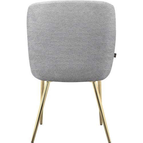 Nagano-chaise De Salle à Manger 2 Pack Grey Teddy