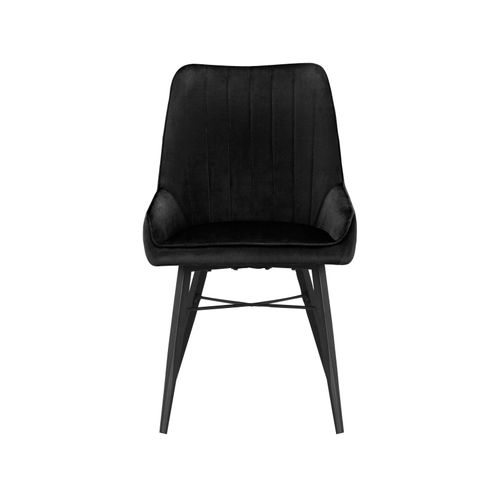 Akita-chaise De Salle à Manger 2 Pk Noir