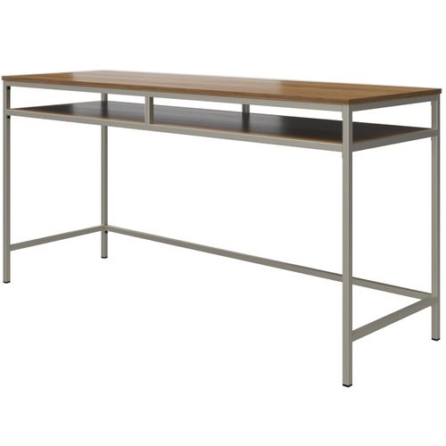 Bradford-bureau En Effet Noyer En Taupe/noisette