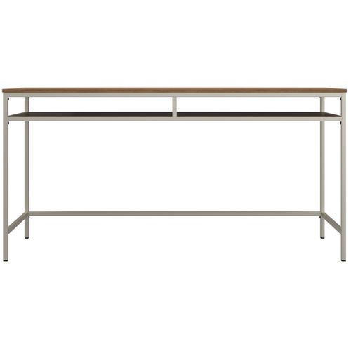 Bradford-bureau En Effet Noyer En Taupe/noisette